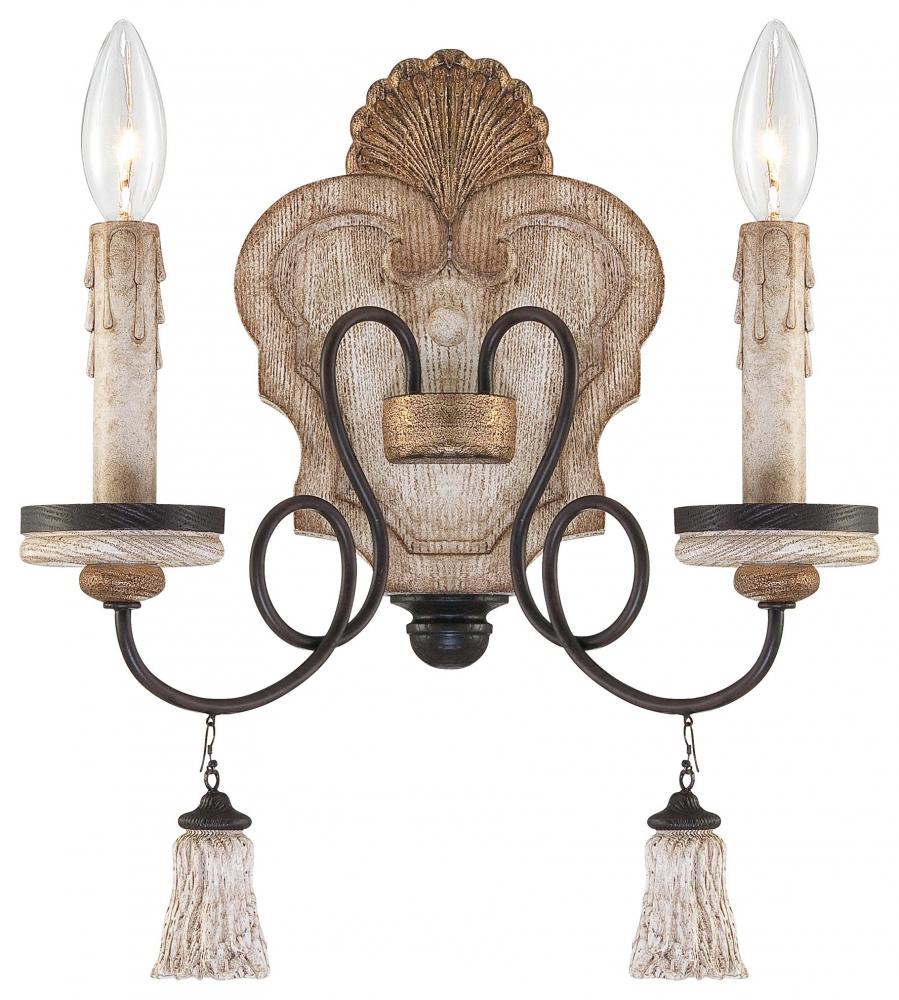 Accents Provence 2 Light Bath Bar
