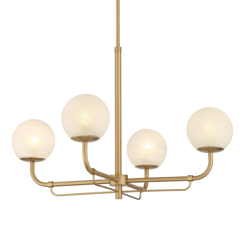 4 LIGHT CHANDELIER
