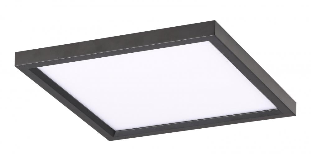 15" SQUARE LED FLUSH MOUNT