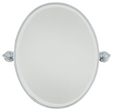 Minka-Lavery 1431-77 - OVAL STANDARD MIRROR - BEVELED