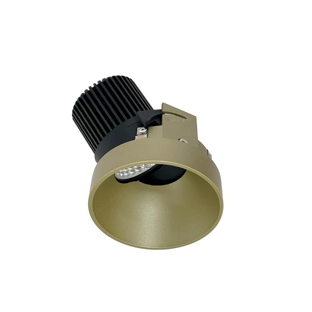 4" Iolite LED Round Trimless Adjustable Slot, 1000lm / 14W, 3000K, Champagne Haze Finish