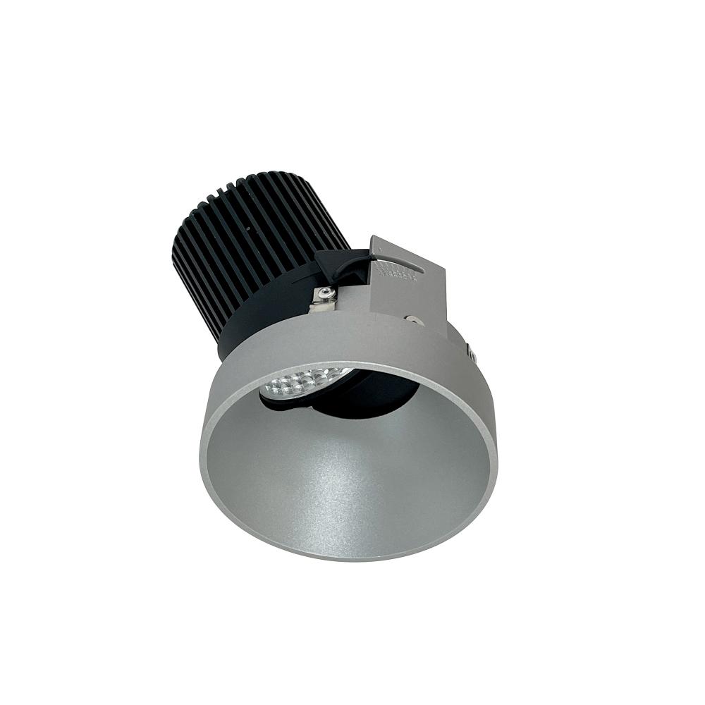 4" Iolite LED Round Trimless Adjustable Slot, 1000lm / 14W, 3500K, Haze Finish