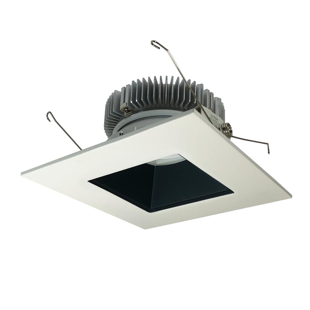 6" Cobalt Dedicated High Lumen Square/Square, 2000lm, Comfort Dim, Black Reflector / White