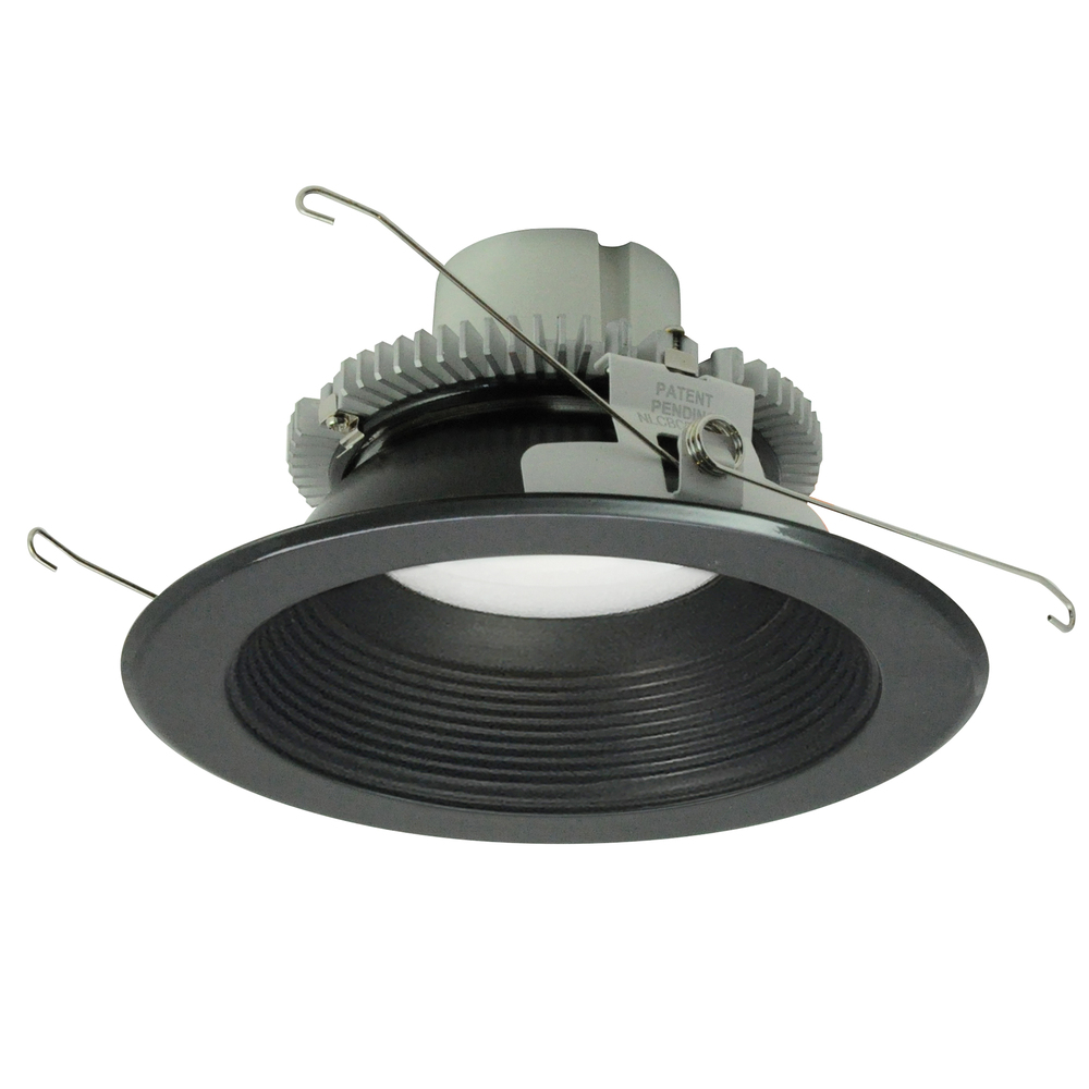 6" Cobalt Click Round Retrofit Baffle, 1000lm / 12W, 4000K, Black Baffle / Black Flange,