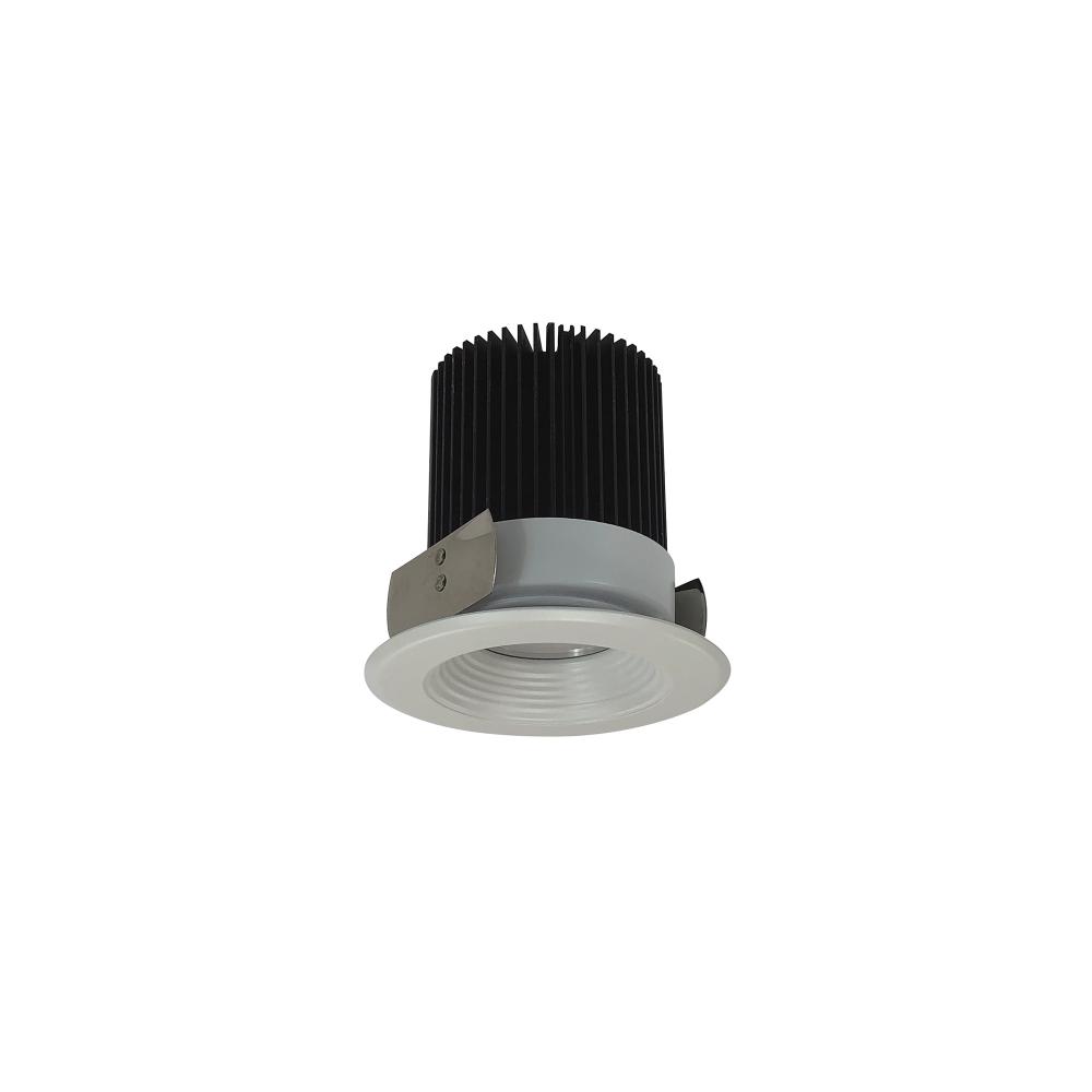 4" Marquise II Trim, 1500lm, 4000K, Medium Flood Baffle, White