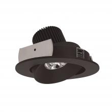 Nora NIO-4RC27QBZ - 4" Iolite LED Round Adjustable Cone Reflector, 10-Degree Optic, 900lm / 12W, 2700K, Bronze