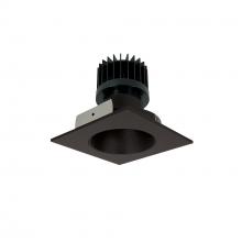 Nora NIO-4SNDC27XBZ/HL - 4" Iolite LED Square Reflector with Round Aperture, 1500lm/2000lm/2500lm (varies by housing),