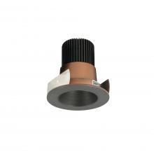 Nora NIOB-2RNDC27QBZ - 2" Iolite LED Round Reflector, 10-Degree Optic, 800lm / 12W, 2700K, Bronze Reflector / Bronze
