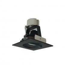 Nora NIR-4SC35XBZ/10 - 4" Iolite LED Square Adjustable Cone Retrofit, 1000lm / 12W, 3500K, Bronze Reflector / Bronze