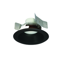 Nora NLCBC2-55230BZBZ/10 - 5" Cobalt Click Round Retrofit Baffle, 1000lm / 12W, 3000K, Bronze Baffle / Bronze Flange
