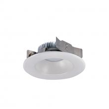 Nora NLCBS-4W511227WW - 4" Cobalt Shallow High Lumen LED Trim, Round Reflector, 1250lm, 2700K, White