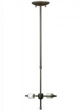 Meyda Green 127891 - 24"-40" SINGLE STEM 2LT HRDWRE