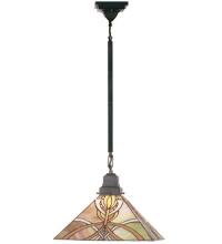 Meyda Green 49147 - 13"Sq Glasgow Bungalow Pendant.609
