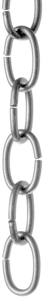 MED OVAL STL CHAIN 1YD A/B