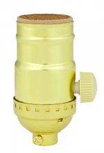 American De Rosa Lamparts D70 - MOGUL 3-WAY SKT NO HKY UNGLAZED POCR