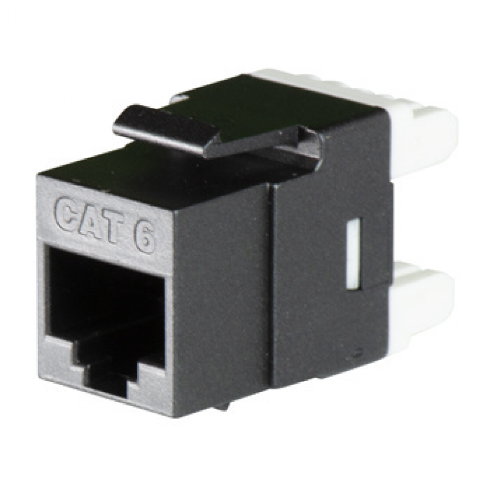 adorne Cat 6 RJ45 Data Insert, Graphite (4 pack) (4 pack)