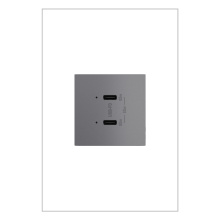 Legrand ARUSB65PDM4 - adorne® 65W USB Outlet Module, Type C, Magnesium