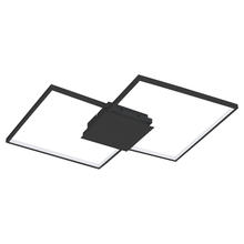 Eglo 204051A - 1 LT Integrated LED Ceiling/Wall Light w/ Matte Black Finish