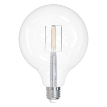 Eglo 204235A - 8.5W Clear LED G40-E26/Medium (standard) Base Bulb 800 Lumens, 3000K (10 pack)