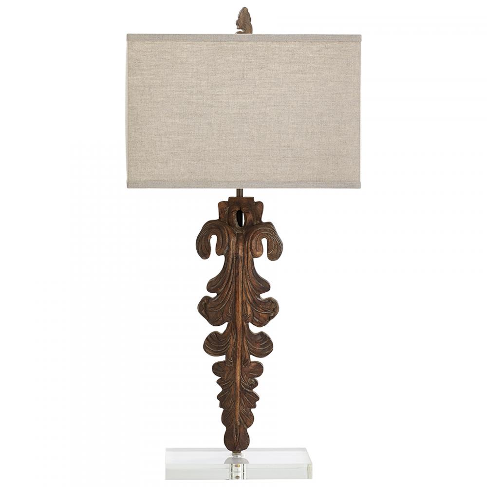 Soren Table Lamp Limed Gracewood