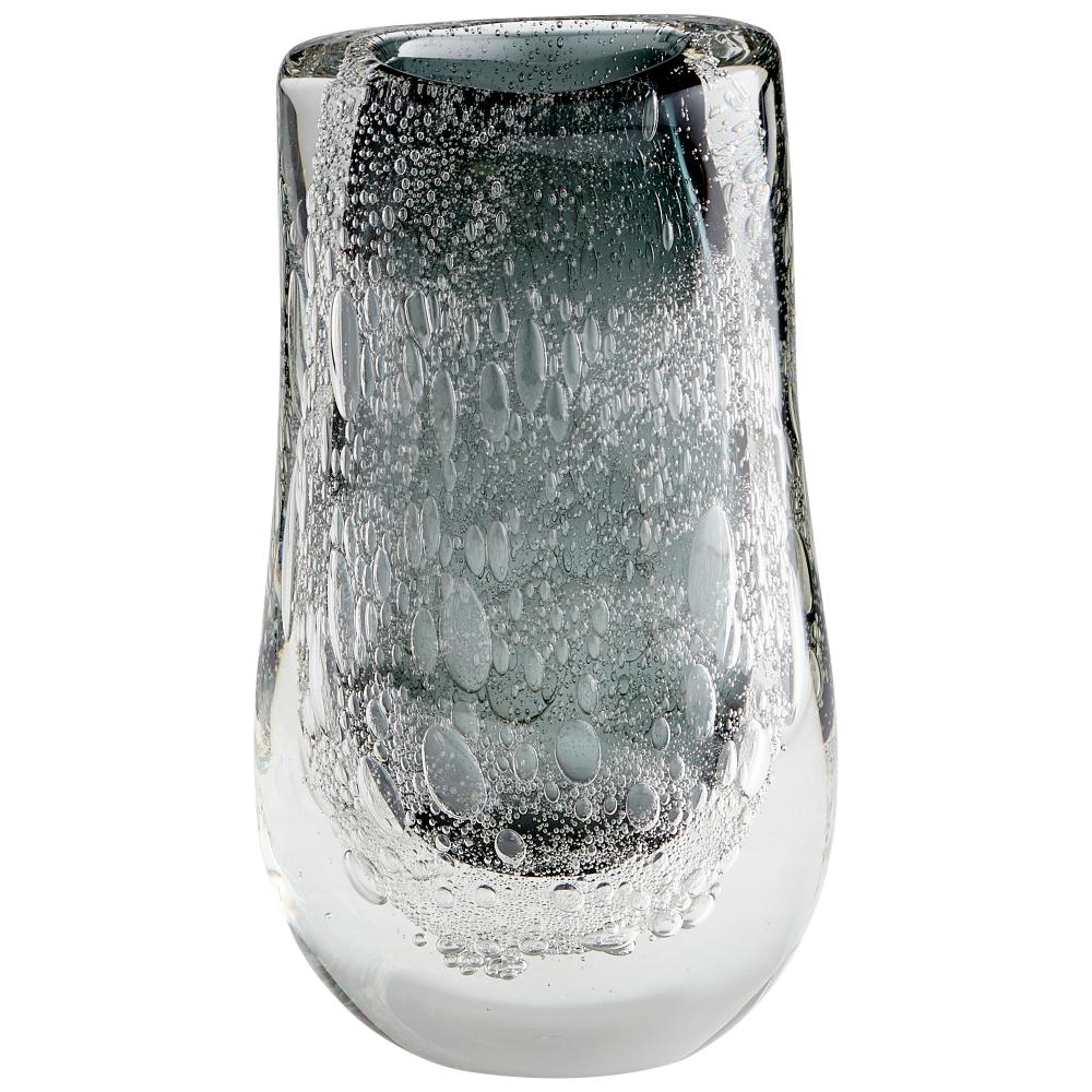 Viceroy Vase Grey And Clear