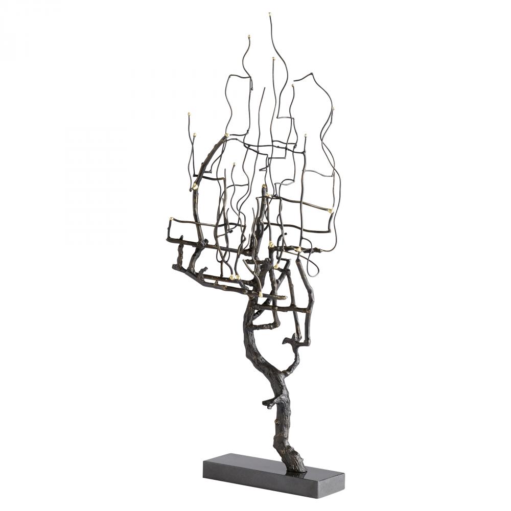 Wilting Sculpture Brass