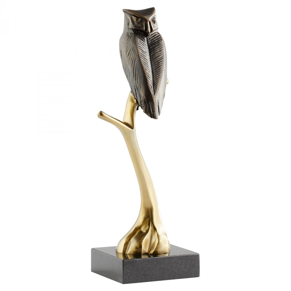 Nocturnal Sculpture Aged Bronze