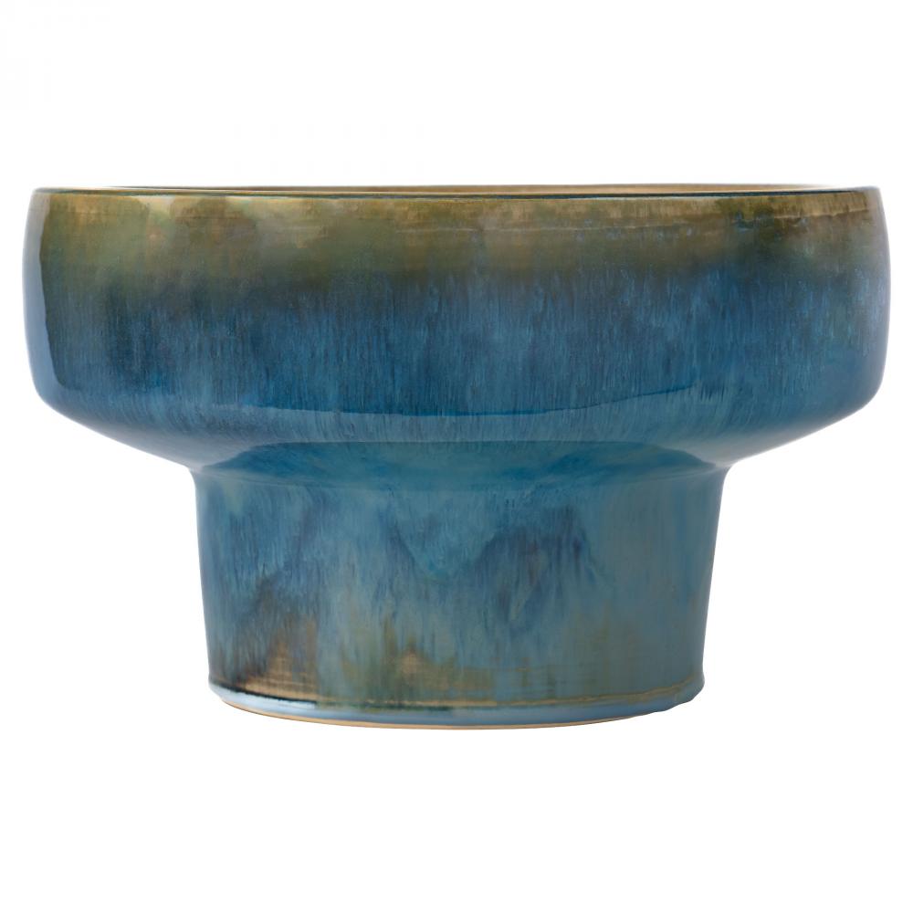 Elevated Bowl Designed by Thom Filicia Shellish Blue - Tall