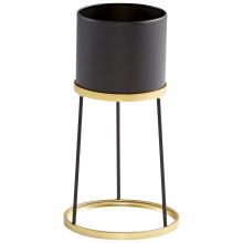 Cyan Designs 11038 - Liza Planter Gold And Black - Small