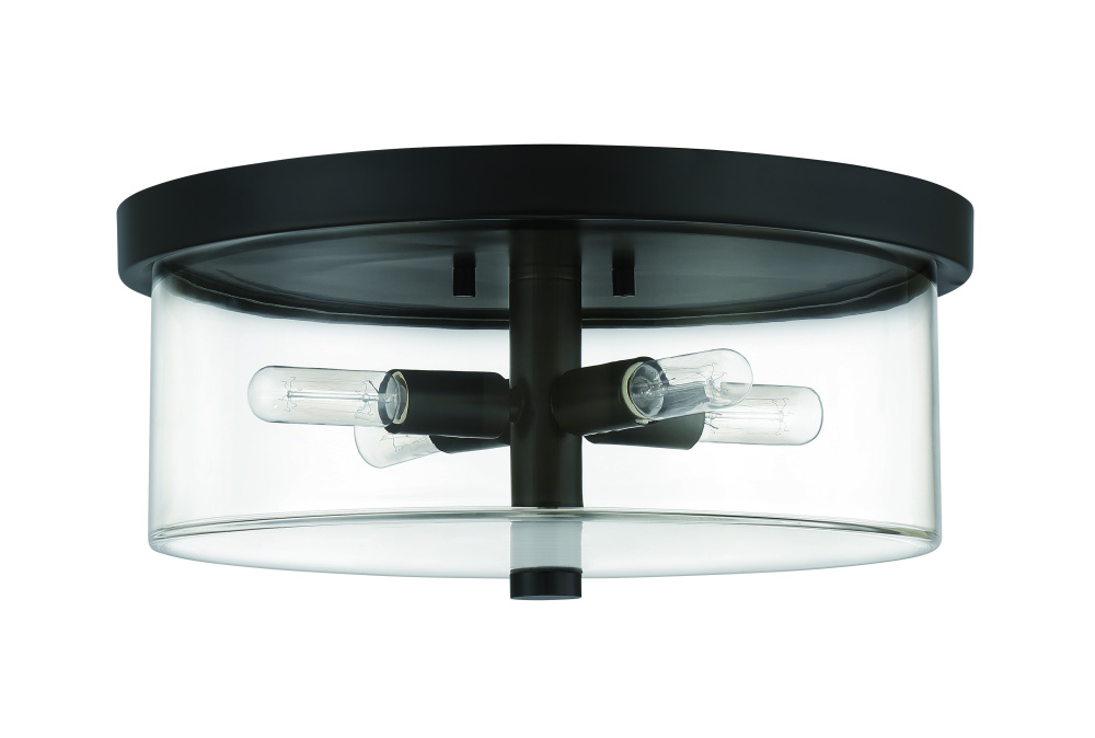 4 Light Flushmount