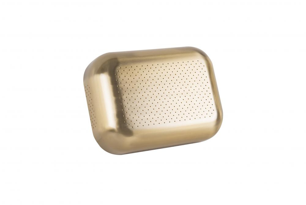 Builder Chime in Satin Brass