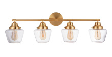 Craftmade 19538SB4 - 4 Light Vanity
