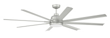 Craftmade RSH72PN8 - 72" Ceiling Fan w/Wi-Fi, DC Motor, Blades, LED Light Kit, Wet Rated