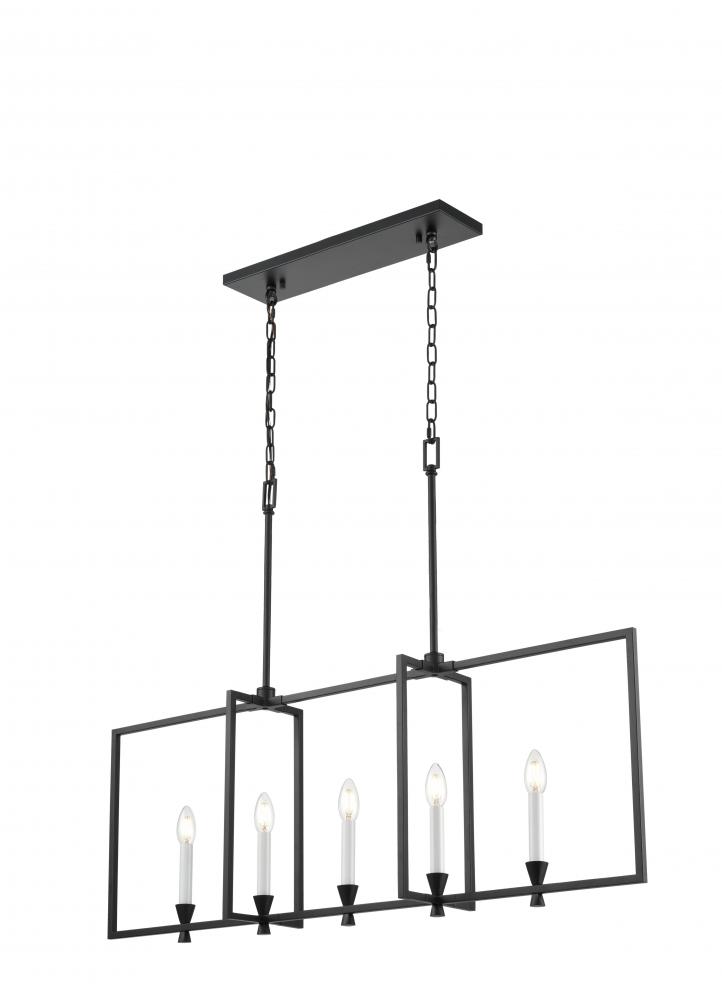 CARISBROOKE 42" LINEAR, BLACK