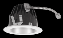 RAB Lighting NDLED6RD-50YY-M-W - RECESSED DOWNLIGHTS 20 LUMENS NDLED6RD 6 INCH ROUND UNIVERSAL DIMMING 50 DEGREE BEAM SPREAD 2700K