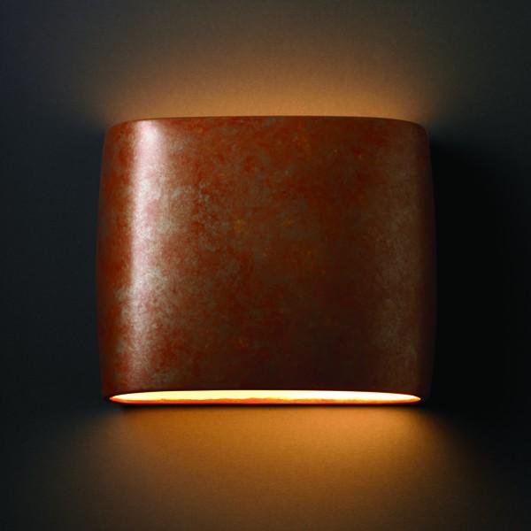Wide ADA Oval - Open Top & Bottom - LED