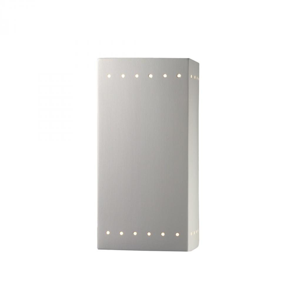 Large Rectangle w/ Perfs - Open Top & Bottom (Outdoor) - LED