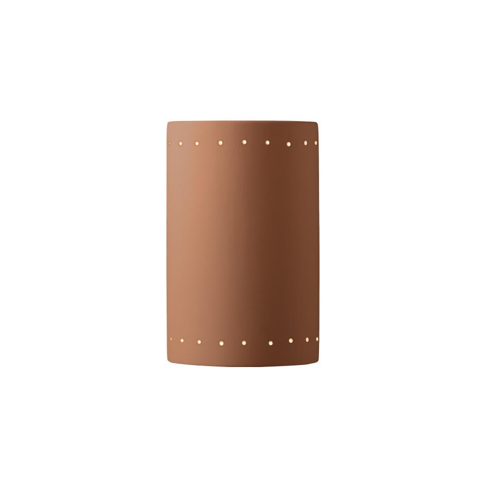 Large Cylinder w/ Perfs - Closed Top - LED