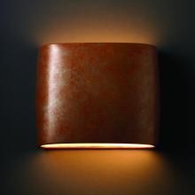 Justice Design Group CER-8855-PATR-LED2-2000 - Wide ADA Oval - Open Top & Bottom - LED