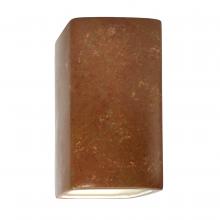 Justice Design Group CER-0910-PATR-LED1-1000 - Small Rectangle - Closed Top - LED