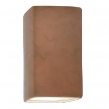 Justice Design Group CER-0955-TERA-LED2-2000 - Large Rectangle - Open Top & Bottom - LED
