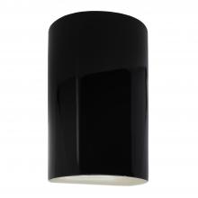 Justice Design Group CER-5260-BKMT-LED1-1000 - Large ADA LED Cylinder - Closed Top