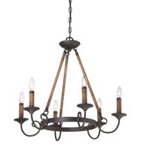Quoizel BDR5006IB - Bandelier Chandelier