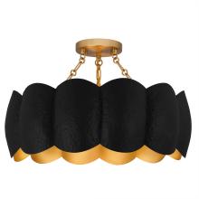 Quoizel QSF6794MBK - Quoizel Semi-Flush Mount