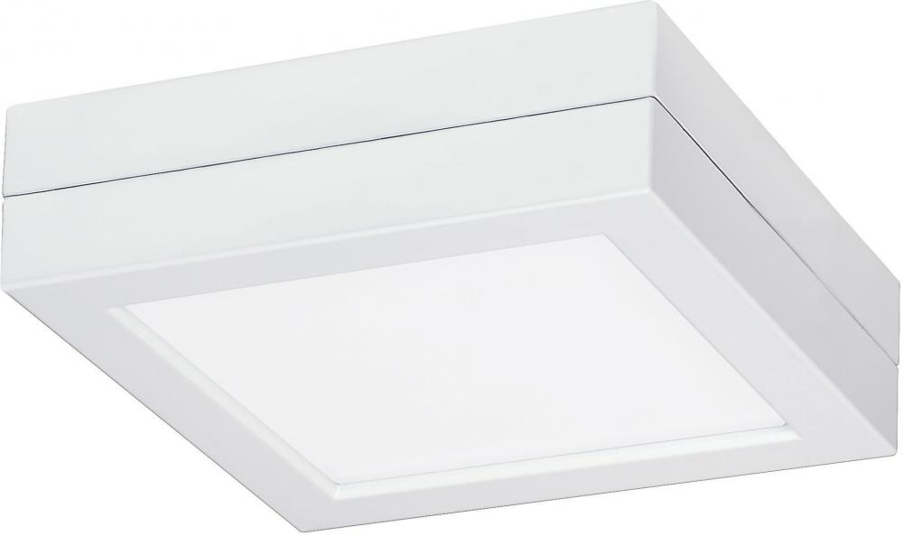 Blink - Battery Backup Module Housing - Only For Flush Mount LED Fixture - 7" Square - White
