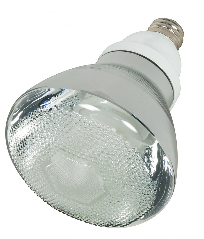 23 Watt; BR38 Compact Fluorescent; 5000K; 82 CRI; Medium base; 120 Volt