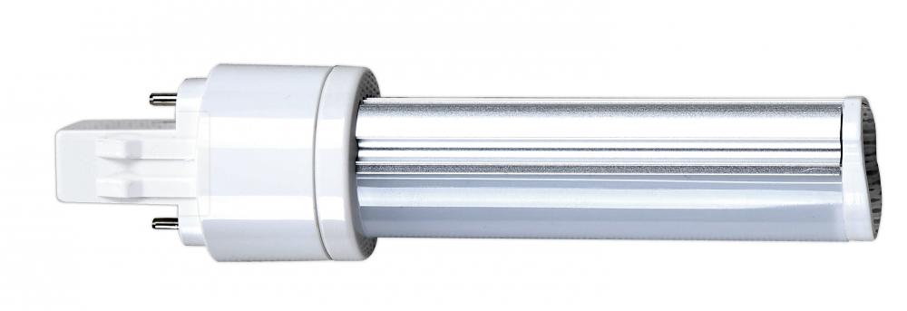 6 Watt LED PL 2-PIN; 3500K; 600 Lumens; GX23 base; 50000 Average rated hours; 120 deg. Beam Angle;