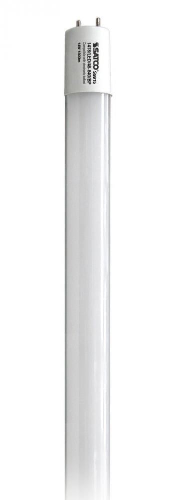 14 Watt T8 LED; Medium bi-pin base; 4000K; 50000 Average rated hours; 1800 Lumens