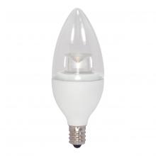 Satco Products Inc. S8983 - Discontinued - 5 Watt; B11 LED; 2700K; Candelabra base; 120 Volt; Carded