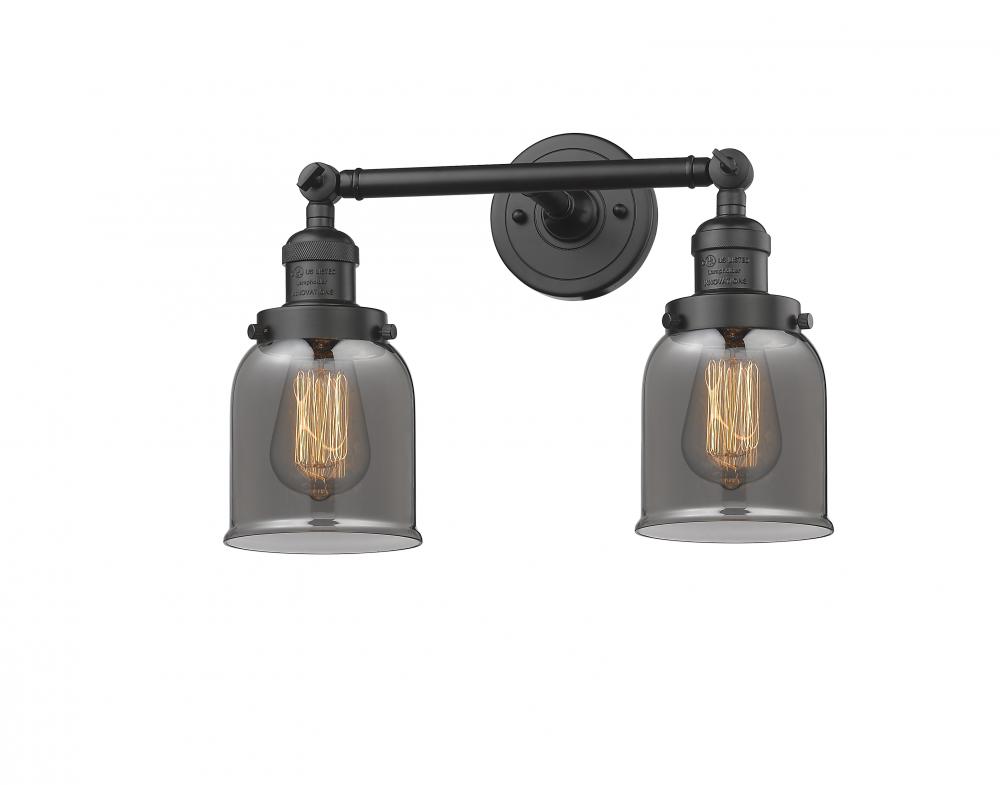 Bell - 2 Light - 16 inch - Oil Rubbed Bronze - Adjustable Bath Vanity Light
